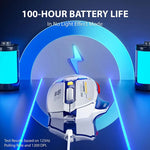 Inphic IN9 Wireless Gaming Mouse Rechargeable Ergonomics Bluetooth Mouse RGB Lighting Effect Desktop Computer Laptop Universal