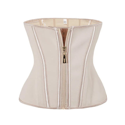 Fajas Colombianas Latex Waist Trainer Double Compression BBL Shaper Tummy Control Slimming Sheath Flat Belly 13 Steel Bones Belt