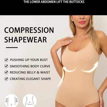 Women Bodysuit Shapewear Tummy Control Full Body Shaper Slimming Sheath Butt Lifter Push Up Thigh Slimmer Abdomen Shapers Corset