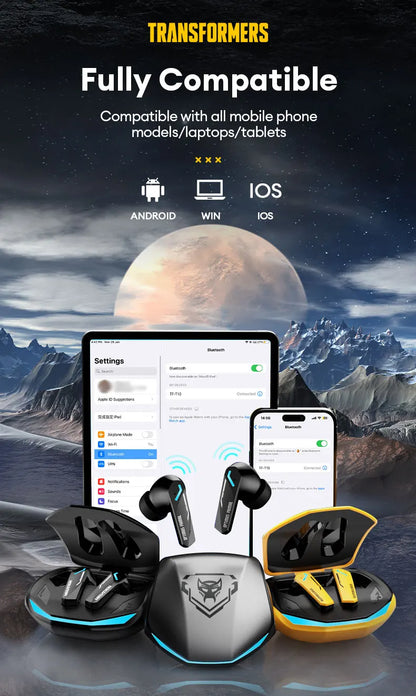 free shippping items cheap TRANSFORMERS TF-T10 True Wireless Bluetooth Earphones Music Headphones High Quality Choice Earbuds