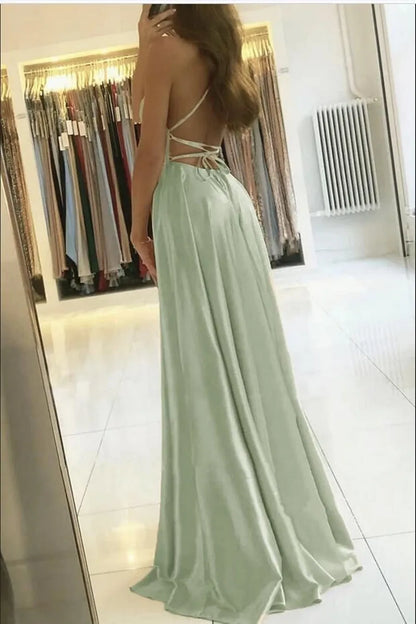 Navy Blue Bridesmaid Dress For Weddings Woman Guest 2022 Sexy Spaghetti Straps Split Prom Party Gowns Long Maid Of Honor Dresses