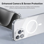 Baseus Magnetic Case for iPhone 16 15 14 Pro Max for MagSafe Wireless Charging PC Case for iPhone 13 12 11 Pro Max Funda Case