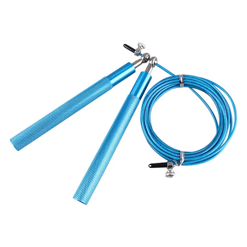 Steel wire skipping rope fitness sports equipment bearings skipping rope middle school students training aluminum alloy