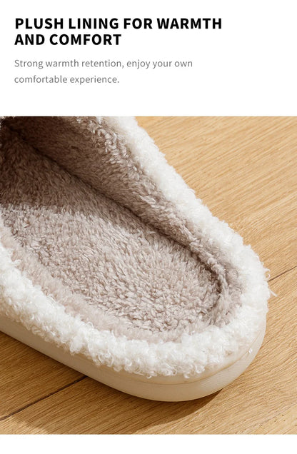 Little Cute Smile Face Slippers Houseshoes Women's House Smile Ladies Indoor Winter Fluffy Cozy Home Comfy Women Shoes