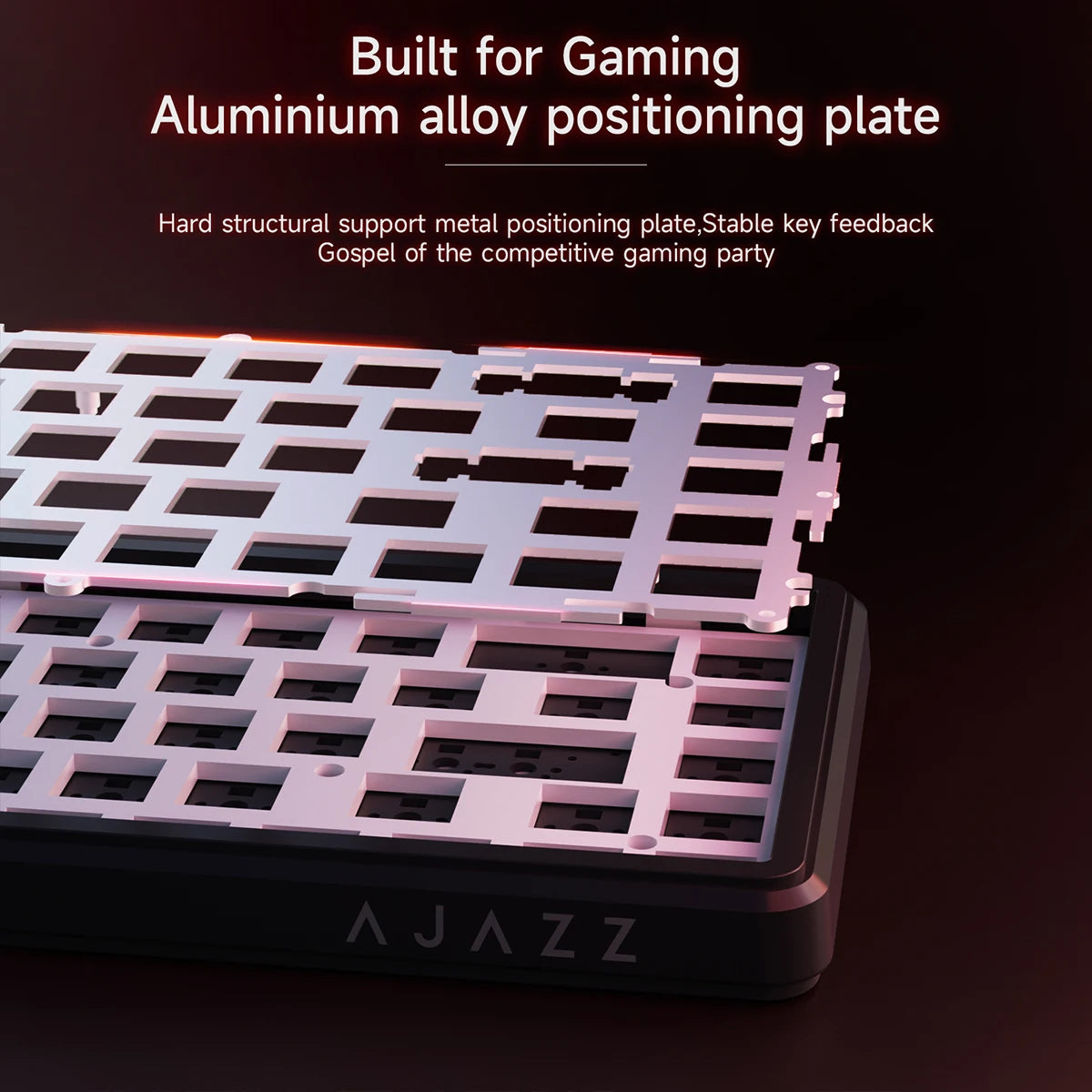 AJAZZ AK680 MAX Magnetic Switch Mechanical Keyboard 60% Rapid Trigger 0.01mm 8K/1K Return 68 keys Wired/Wireless Gaming Keybaord