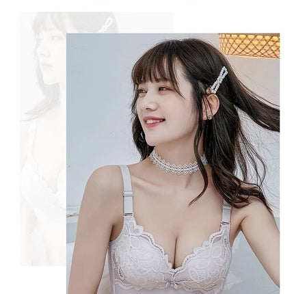 Midnite StarThickened Extra Thick 6cm Small Chest Flat Chest Gathered Bra No Steel Ring Extra Thick 8cm Bra Closed Breast Sexy