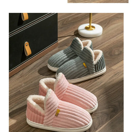 Asgard Classic Plush Slippers For Women Winter 2024 New Outdoor Fluffy Warm Boots Leisure Cotton Shoes Indoor Cozy Home Slides
