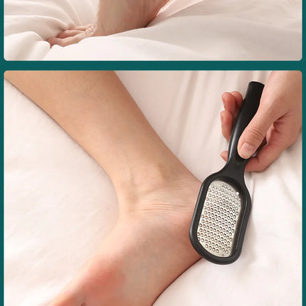 Hot Colossal Foot Scrubber File Rasp Spa Dead Skin Callus Remover Stainless Steel Grater Care Pedicure Tool Restore Feet Product
