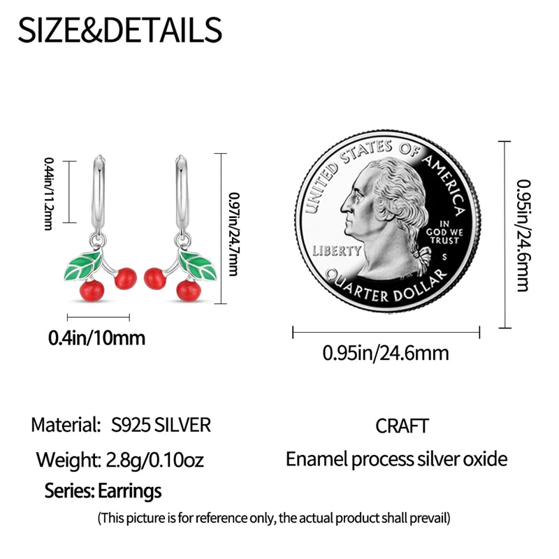 Genuine 925 Sterling Silver Love Feather Earrings Fit Original Charms Hoop  For Women girls Stud Earring Fine Jewelry Gifts