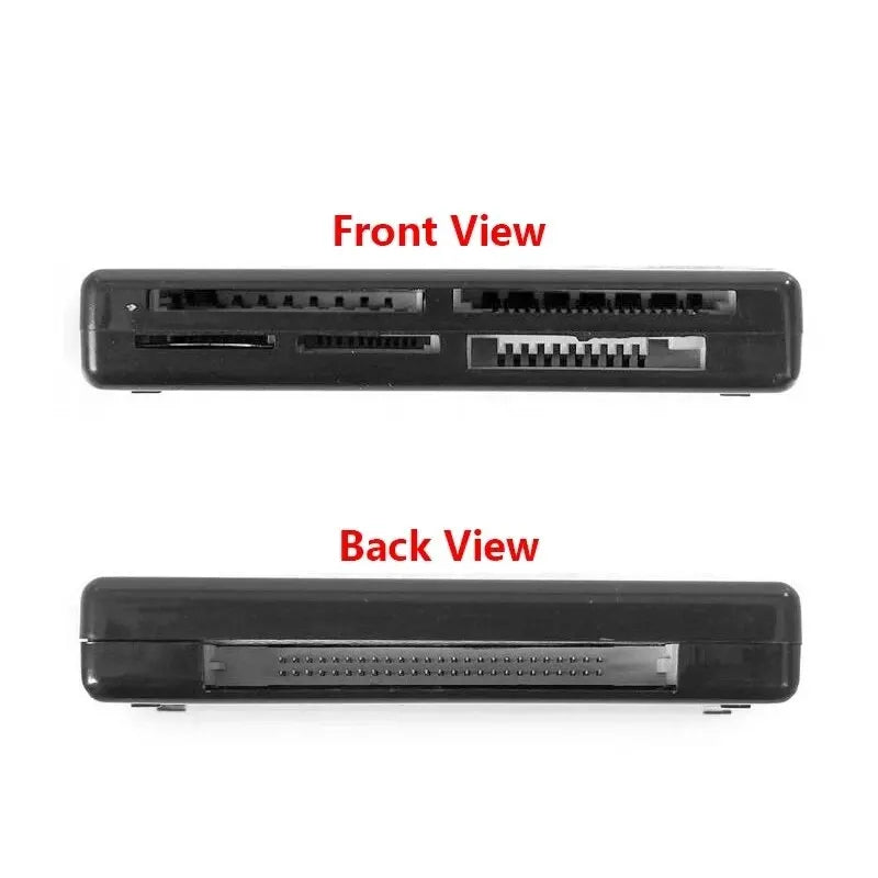 Lector De Tarjetas Todo En Uno USB 2,0 Adaptador De Lector De Tarjetas SD Compatible TF CF SD Mini SD SDHC MMC MS XD