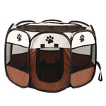 Foldable cats, dog kennels, cats, dogs, delivery rooms, pets, octagonal cages, breathable fences, tents, claw-resistant