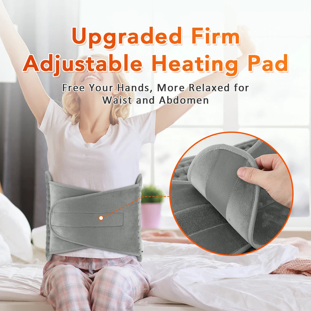 Electric Heating Waist Belt Warm Thermal Pad Office Home Temperature Control Waist Belt Warming Back Hand Warmer
