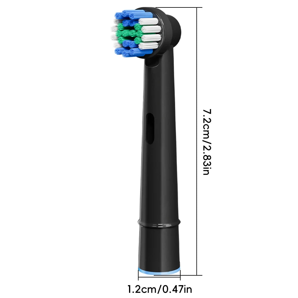 Replacement Toothbrush Heads Compatible with Oral B Braun Professional Electric Brush Heads 1000 1500 3000 6000 7000 7500 8000