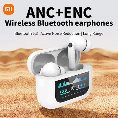 200 Hour Play XIAOMI i35 Neckband Wireless Earbuds Bluetooth5.3 Stereo Earphones Noise Reduction Sport Neckband Headset