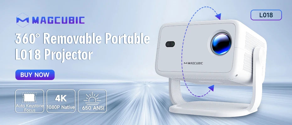 Magcubic Home Cinema Projector HY300 PRO