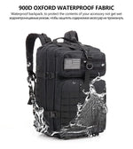 QT&QY 30/50L Tactical Backpacks Man Traveling Bags Survival Outdoor 3P Assault Pack EDC Molle Pack hiking Trekking Hunting Bag