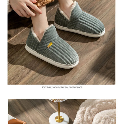 Asgard Classic Plush Slippers For Women Winter 2024 New Outdoor Fluffy Warm Boots Leisure Cotton Shoes Indoor Cozy Home Slides