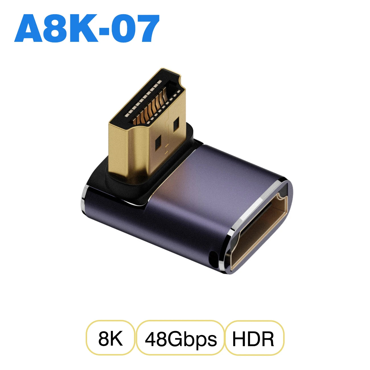 HDMI-compatible Cable Adapter mini micro hdmi to HDMI 2.1 Converter 48Gpbs 8K60HZ 4K120HZ for HDTV Projector PS4 PS5 Laptop PC