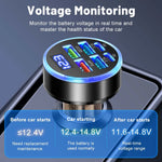 Total 100W Car Charger 6 Ports USB C Charger PD Fast Charging for iPhone 15 14 13 Pro Max Xiaomi 14 13 Samsung