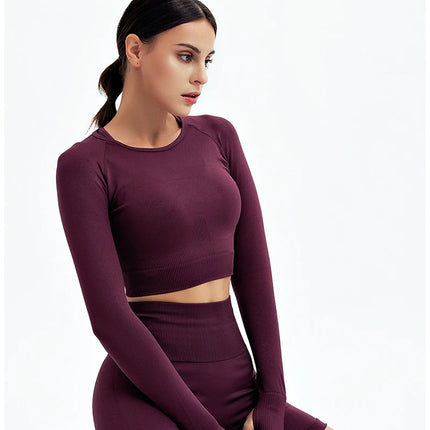 WAREBALL 2/3/4pcs Seamless Yoga Set Gym Clothes Sportswear Yoga Suits For Women Fitness Set Tracksuits Sports Bra Gym Leggings