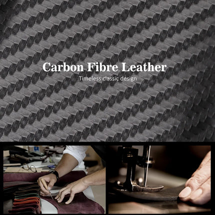 Men Smart Wallet Credit Card Holder for AirTag Carbon Fiber Aluminum Automatic Pop Out Cardholder Case with Money Clip