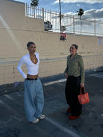 Huhugirl Summer Sexy Club Tees Zipper Tshirts Women Solid Tops Fashion Long Sleeveless V-Neck Streetwear Mini Slim Tops Blusas