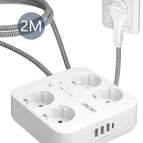 4AC 3U1C 2m / EU Plug
