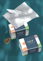 10 Packs Wholesale Eco Friendly Portable No Fluorescent Virgin Wooden Pulp Tissue Soft Comfortable 5 Ply Facial Tissue Paper