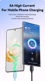 Essager 100W USB Type C To USB C Cable 5A PD Fast Charging Cable Type C Wire For Xiaomi Samsung Huawei Oppo Oneplus Macbook iPad