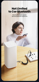 Toocki Wireless Bluetooth 5.1 Receiver Adapter 3.5mm Jack Audio Music Dongle USB Car Bluetooth Transmitter for Aux Car Speaker