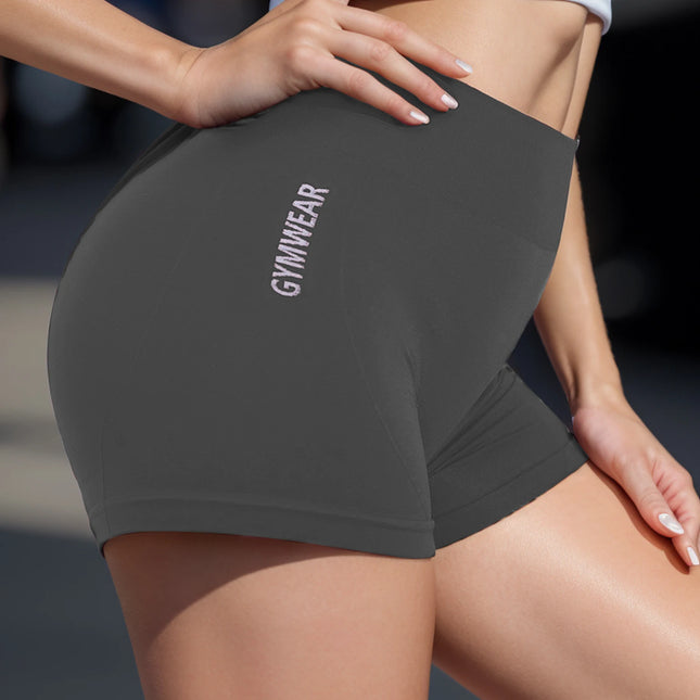 Fitness Shorts Female Tight Cycling Yoga Breathable Sports Pants High Waist
