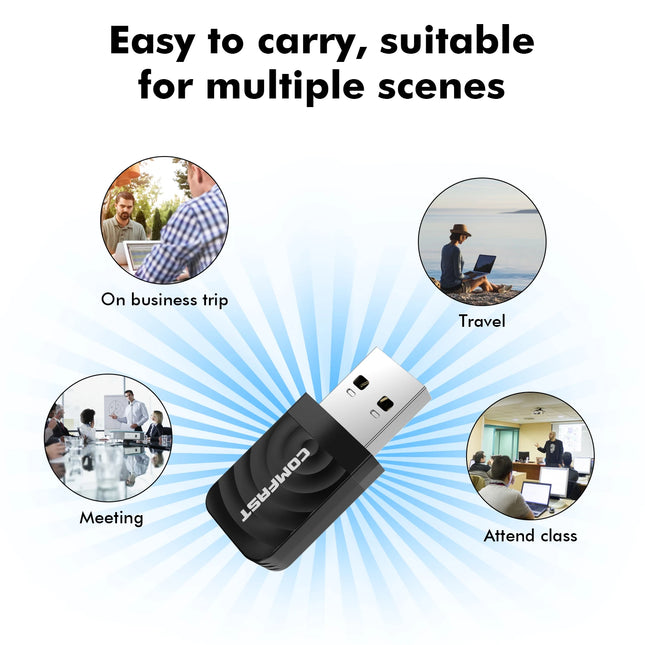 1300Mbps USB3.0 Wifi Adapter 2.4G&5GHz Dual Band 802.11AC Wireless Network Card WiFi Antenna Wifi Receiver For Laptop Desktop PC