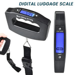 50kg/10g Digital Luggage Scale Electronic Portable Suitcase Travel Weighs With Backlight Electronic Travel Hanging Scales