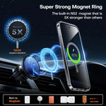Strong Magnetic Wireless Charging Case For Google Pixel 9 Pro XL 9A Pixel9 Pro 10 Pro XL 7 8 Pro Clear Shockproof Back Cover