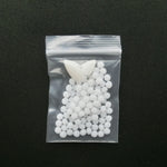 1 Pairs Halloween Vampire Teeth Fangs Dentures Props Party Costume DIY Cosplay Props False Teeth Resin Fangs with Solid Glue