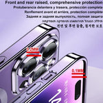 Magnetic Case For iPhone 17 16 15 14 13 12 11 Pro Max Plus Wireless Charge Cover With Lens Protector