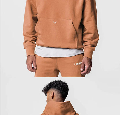 Mens Brand Fitness Long Sleeve Sports Hoodie Bodybuilding Workout Casual Pullover Sweatshirts Male Coat Tracksuit Gym Clothing