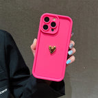 Rose red / For iPhone 15 Plus