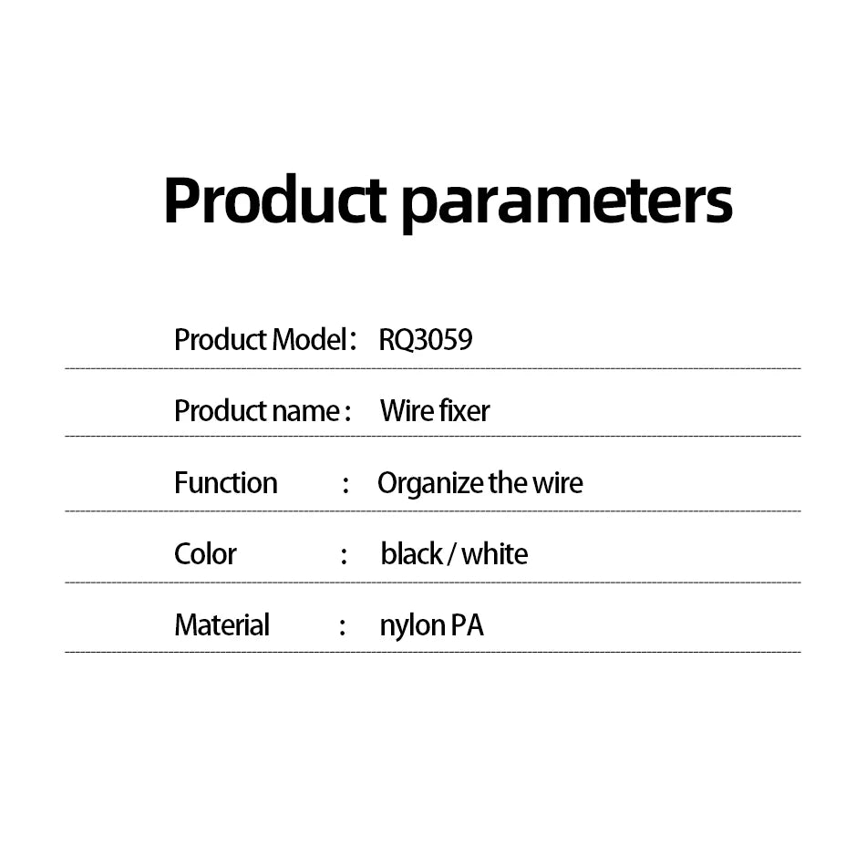 30pcs Cable Organizer Clips Cord Holder Desktop Workstation Wire Manager USB Charging Data Line Bobbin Winder Cable Management