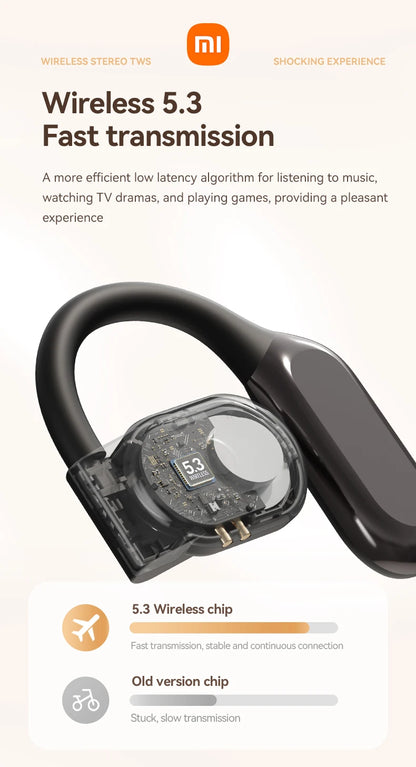 XIAOMI M62 Wireless Earbuds Hifi Sound Bluetooth 5.3 Headphones Over-Ear Headset Waterproof TWS Earphones With Mic For Android