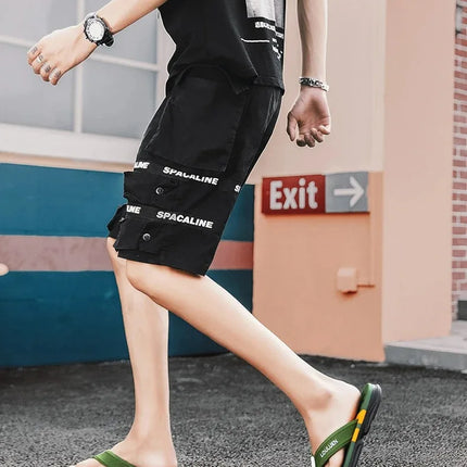 High Quality Fashion Men Flip Flops Summer Beach Flip Flops Men Casual Breathable Antiskid Beach Slippers Men Summer Outdoor