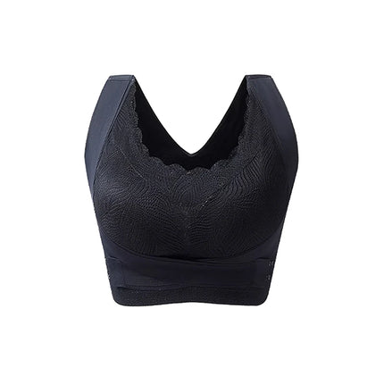 FallSweet Push Up Bra for Women Seamlesss Sport Bras Top Comfort Without Underwire Bralette Sexy Cross Back Bra Brassiere Femme