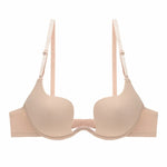 Push Up Bras Backless Women's Bra Low Cut Sexy Gather Brassiere Open Back Wedding Underwear Invisible Seamless Deep V Lingerie