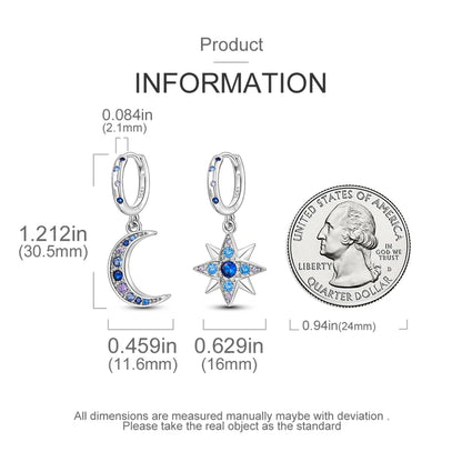 Genuine 925 Sterling Silver Love Feather Earrings Fit Original Charms Hoop  For Women girls Stud Earring Fine Jewelry Gifts
