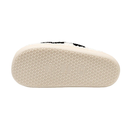 New Fuzzy Slippers Fashion Checker Indoor Embroidery Houseshoes Cozy Woman Winter Fluffy House Retro Checkered Print Shoes