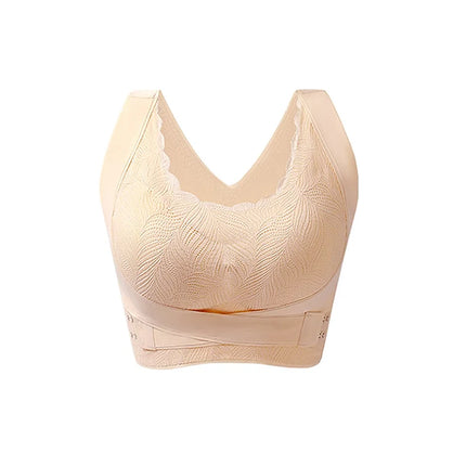 FallSweet Push Up Bra for Women Seamlesss Sport Bras Top Comfort Without Underwire Bralette Sexy Cross Back Bra Brassiere Femme