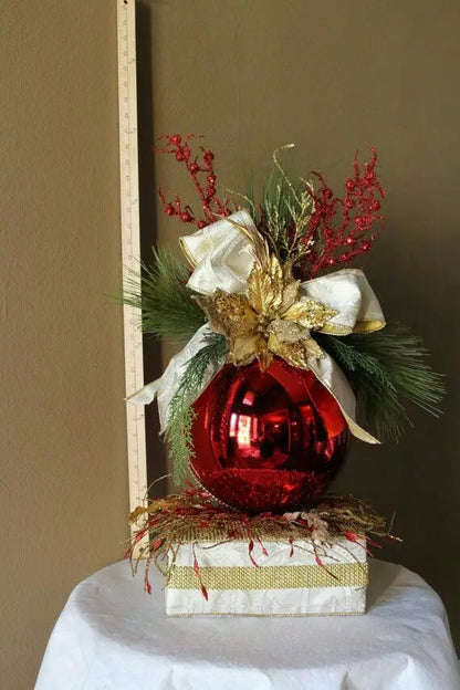 Christmas decorations red Ball 15cm Decorative Ornaments Ideal For Shopping Malls And Hotels Christmas Colorful Ball Decorations