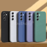 For Samsung Galaxy S24 FE Case Silicone Plain Protect Cover Samsung S25 FE S24 FE S23 S21 S22 Plus Ultra Cover Rubber Case