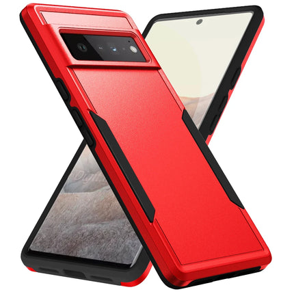 Heavy Duty Rugged Armor Shockproof Case For Google Pixel 8 7 6 Pro 6A 7A 8A Soft TPU Hard Plastic Protective Back Cover Fundas