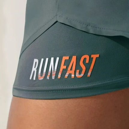 Women's High Rise Yoga Shorts With Elastic Proximity Control Running Shorts, Fake Two Pieces Pants